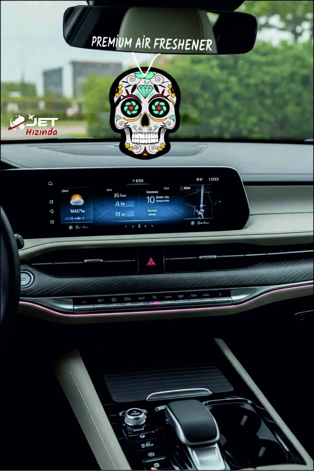 5li Elmas Kuru Kafa Dekoratif Araba Oto Kokusu Ve Aksesuarı