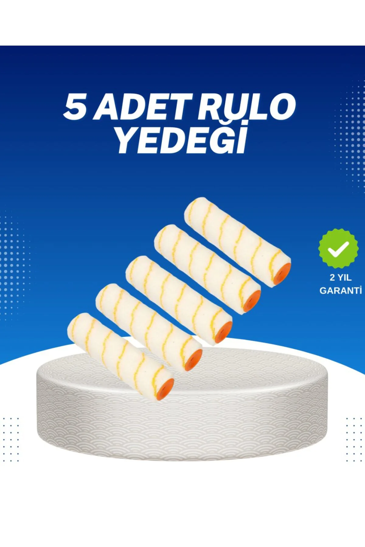 5’li Emülsiyon Boya Rulosu Duvar ve Tavan Uygulamasına Uygun
