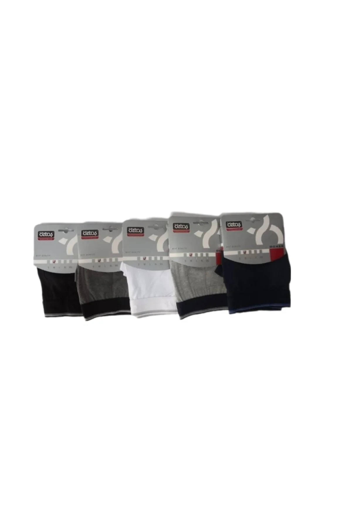 5'Li Erkek Likralı Boxer