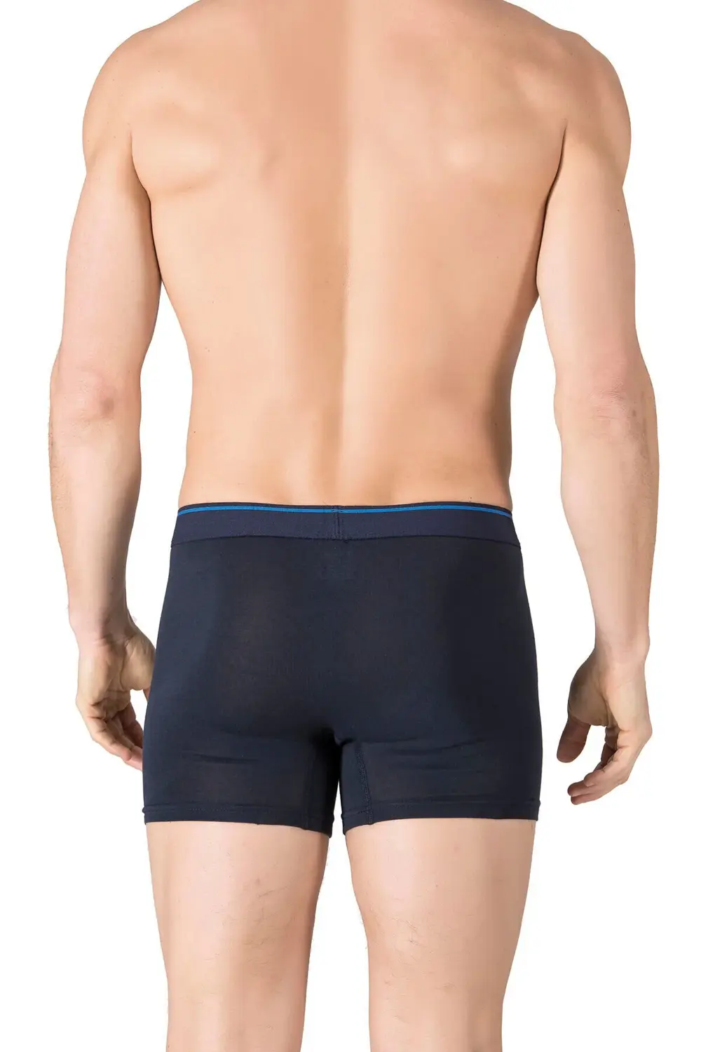 5'Lİ Erkek Penye Likralı Pamuklu Boxer