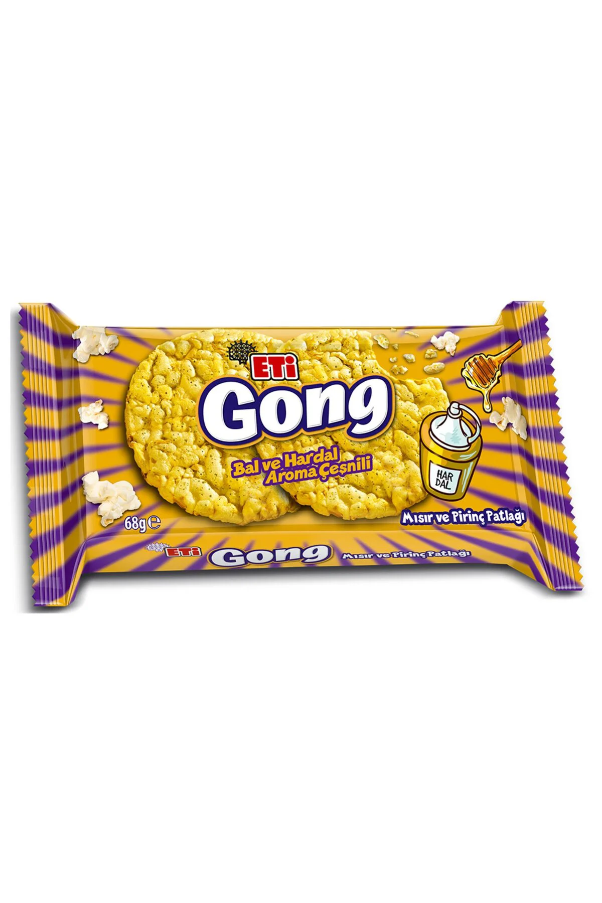 5li Eti Gong Mısır&Pirinç Patlağı Bal&Hardal