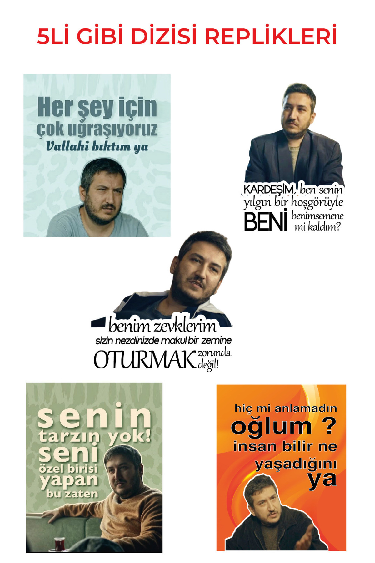 5'li Gibi Dizisi Replikleri Dekoratif Oto Kokusu Ve Oto Aksesuarı