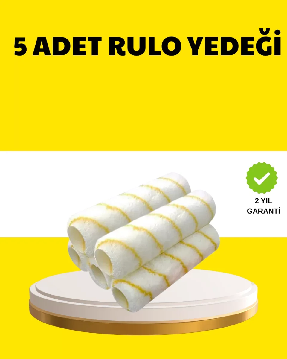 5’li İnce İşçilik Boya Rulo Seti Pürüzsüz ve Eşit Kaplama - Lisinya 5’li İnce İşçilik Boya Rulo Seti Pürüzsüz ve Eşit Kaplama - Lisinya