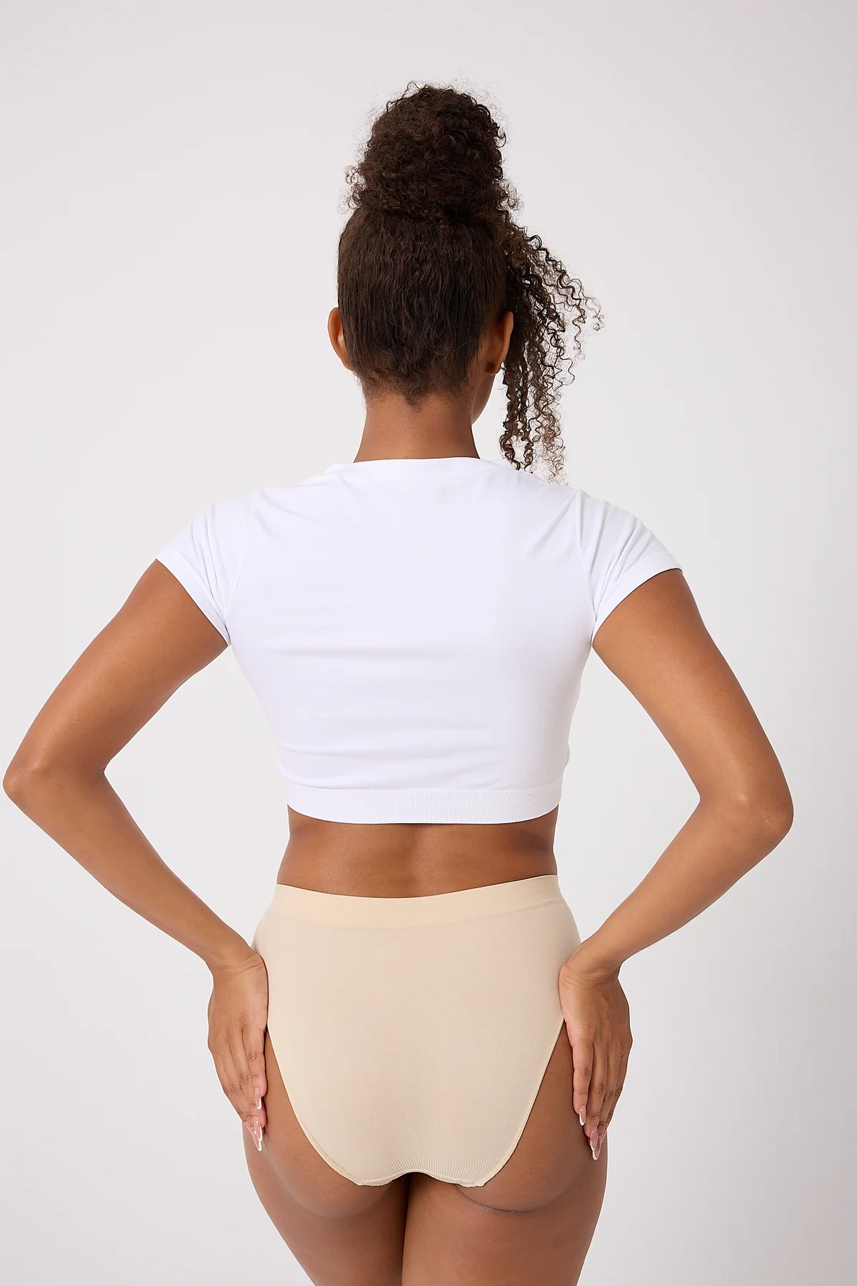 5'li Kadın Dikişsiz Basic Slip Küot