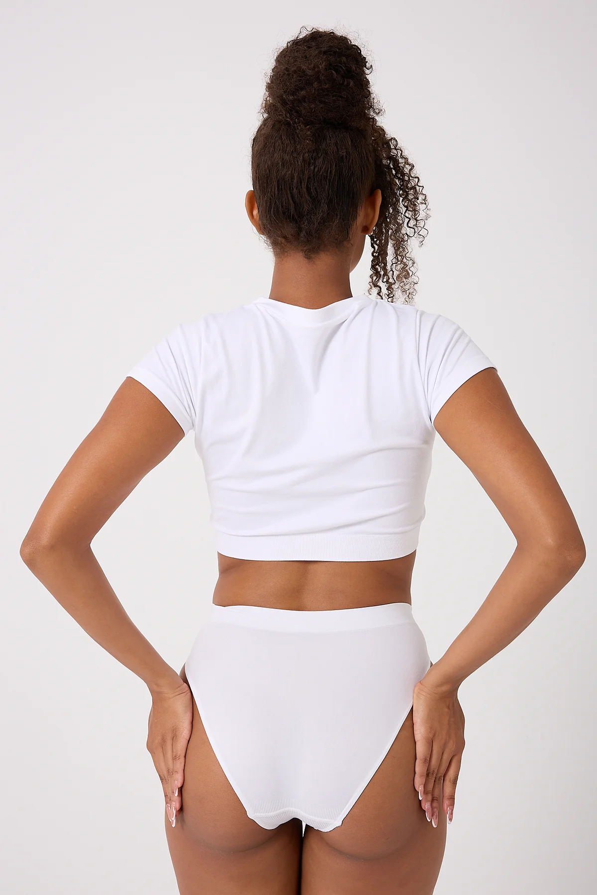 5'li Kadın Dikişsiz Basic Slip Küot