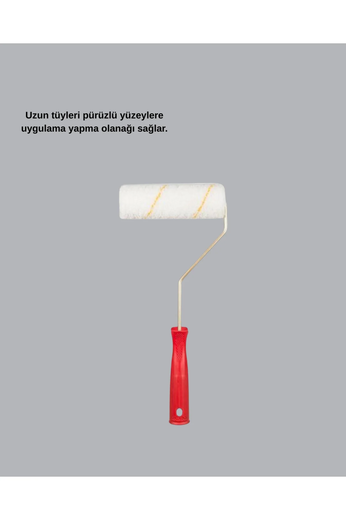 5’li Mini Rulo Boya Seti Duvar Tavan Emülsiyon Uygulama - Lisinya