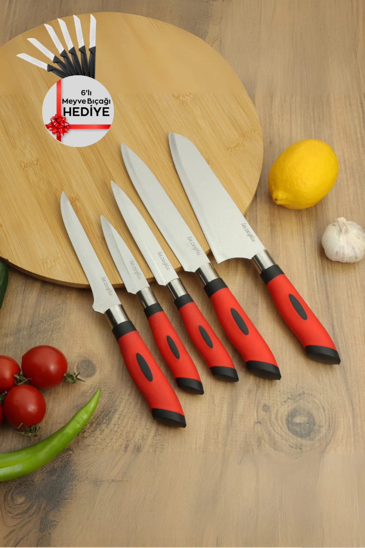 5Lİ ÖZEL SERİ BIÇAK SETİ