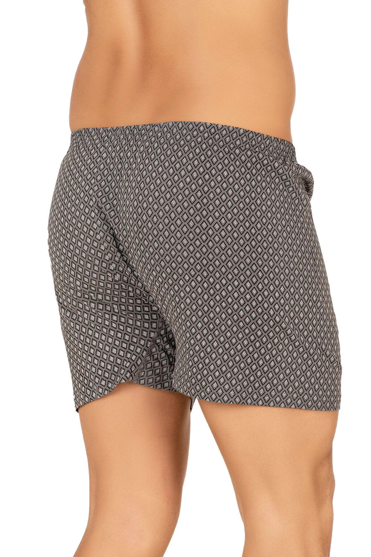 5'li Paketli Erkek Pamuklu Esnek Yumuşak Desenli Penye Boxer Şort