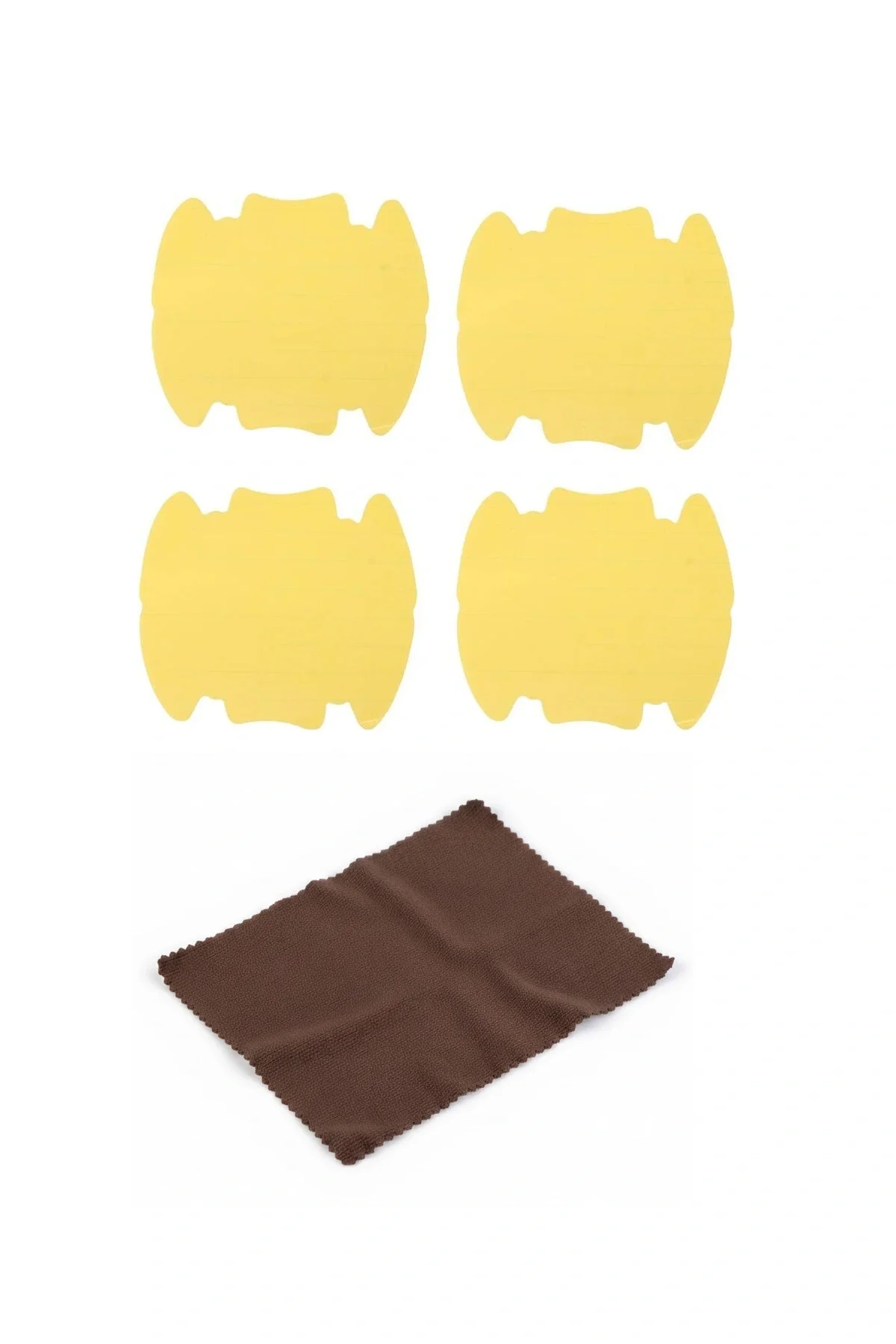 5li Set Araba Kapı Kolu Koruyucu Çizilme Önleyici Şeffaf Sticker 5li Set Araba Kapı Kolu Koruyucu Çizilme Önleyici Şeffaf Sticker