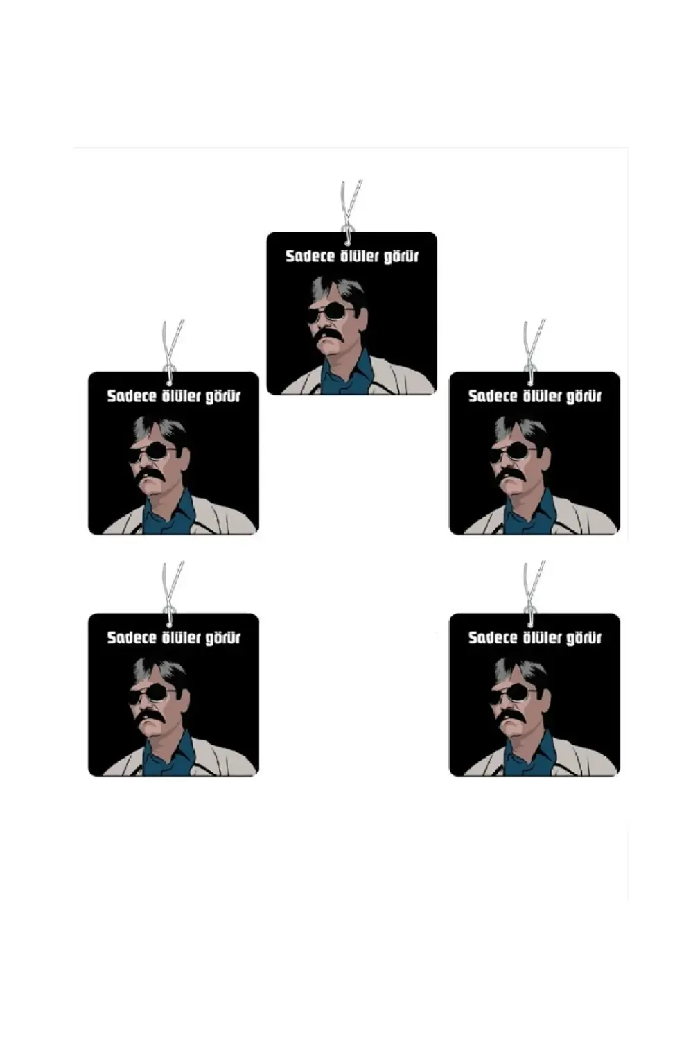 5'li Set Pala Sadece Ölüler Görür Oto Kokusu