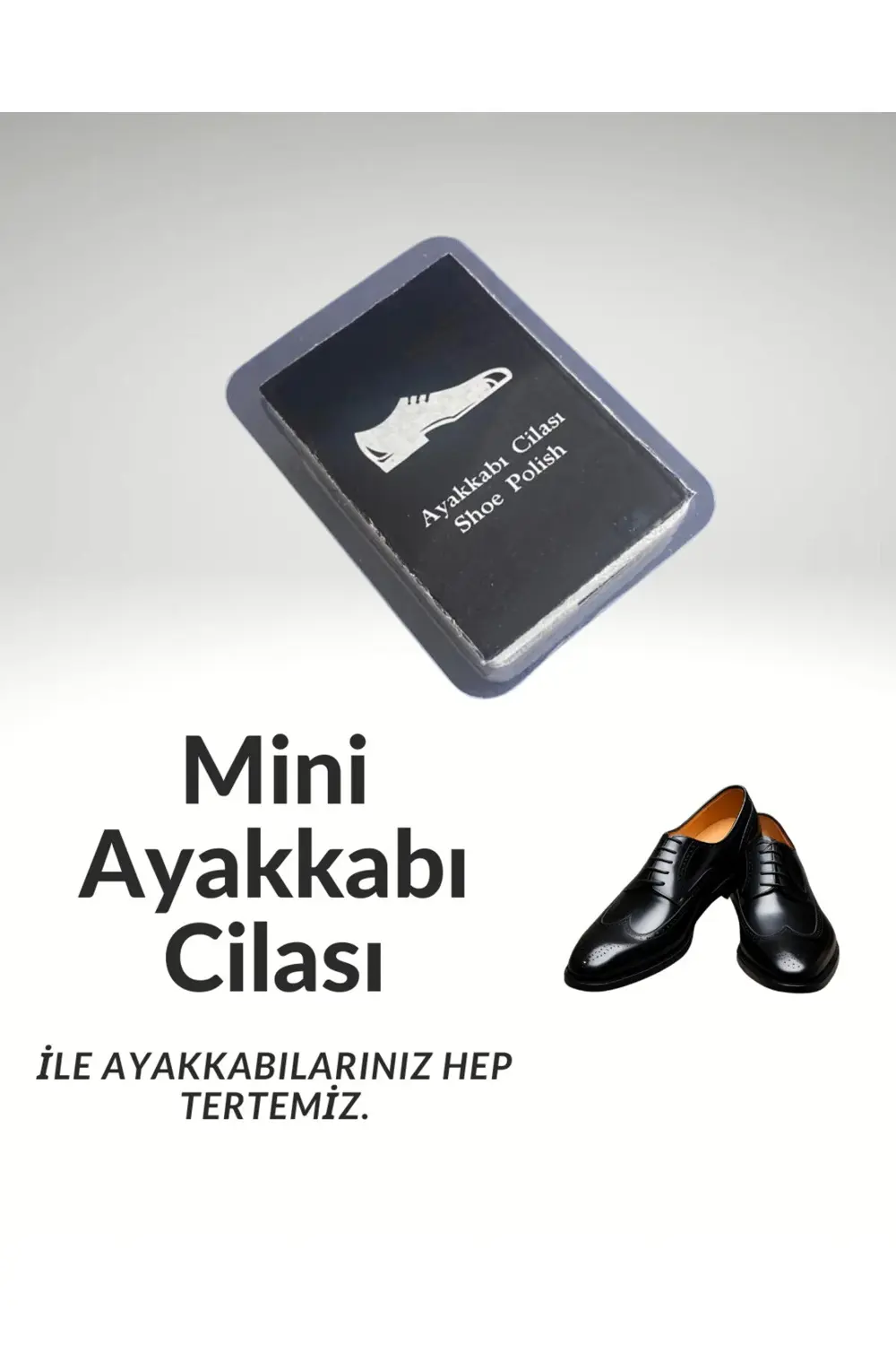 5'li Seyahat Tipi Mini Ayakkabı Cilası – Pratik, Taşınabilir Parl