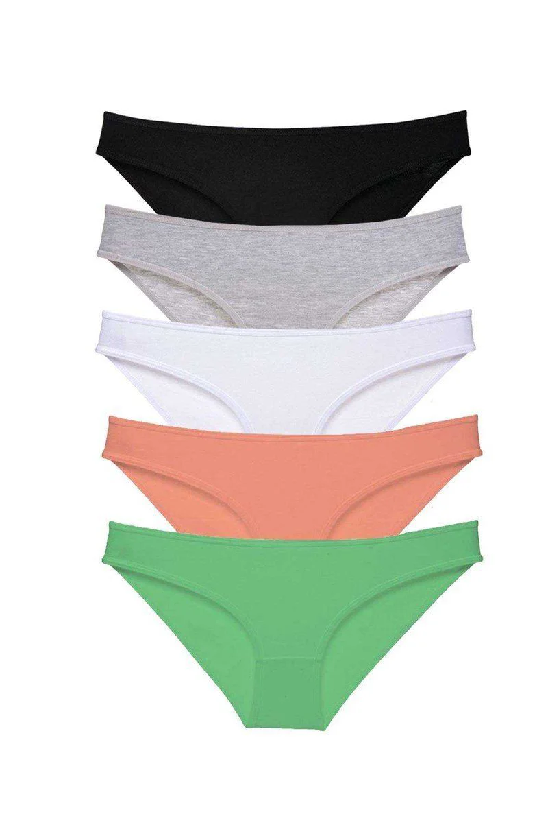 5'li Süper Eko Set Likralı Kadın Slip Külot - Pamuklu Günlük Külot Seti Fiyatı, Yorumları ve Özellikleri