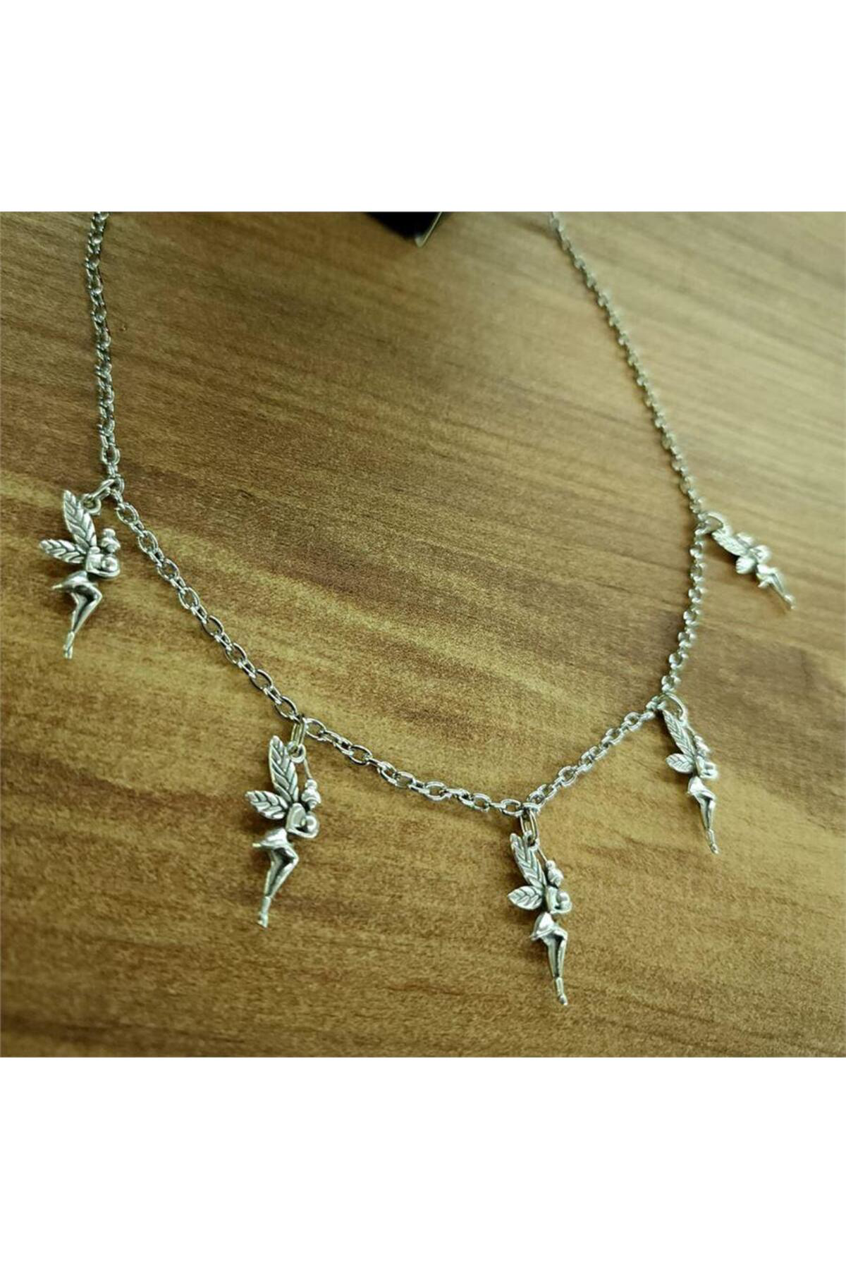 5'li Tinker Bell Magic Drop Motifli Kolye