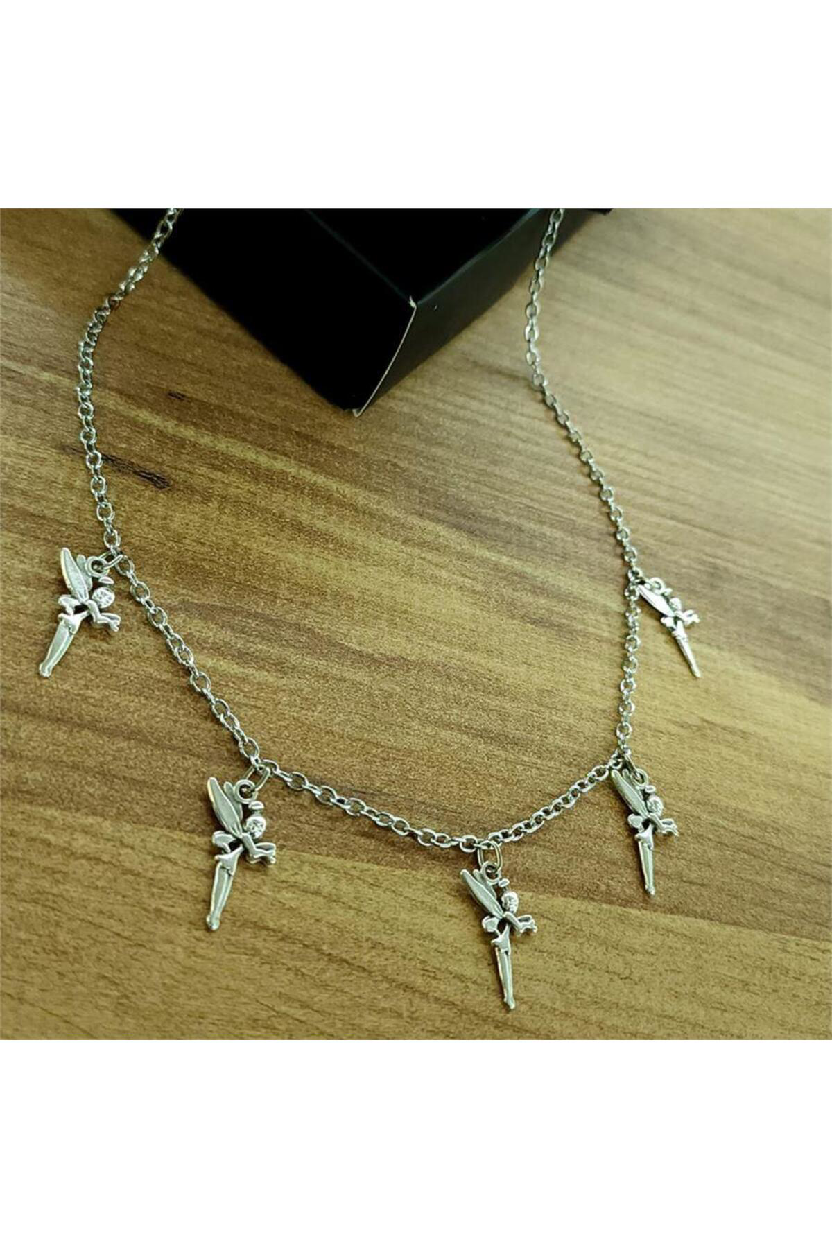 5'li Tinker Bell Motifli Kolye