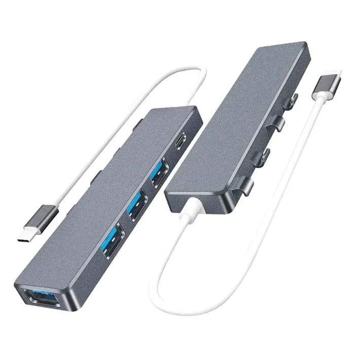 5’li Type-C USB Hub 4 USB Portlu Çoklayıcı – 5 Gbps Süper Hızlı Aktarım