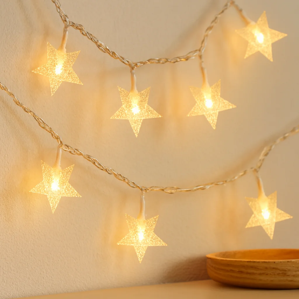 5m LED Yıldız Işık Zinciri - Gün Işığı, Fişli Fiyatı, Yorumları ve Özellikleri