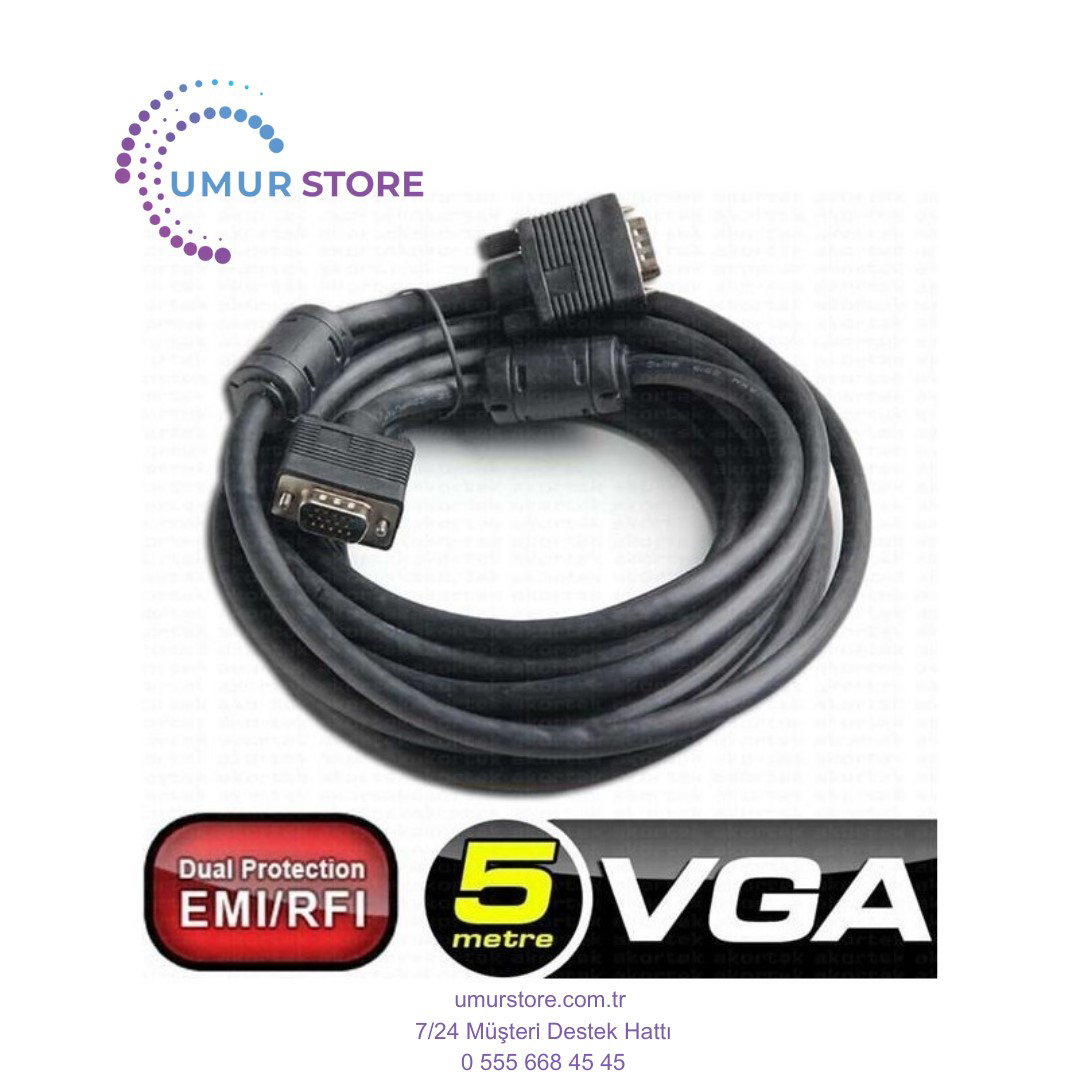 5metre VGA Görüntü Kablosu