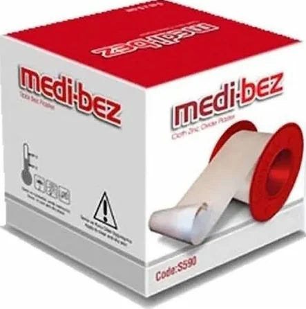 5mX5cm Tıbbi Bez Flaster – Elastik Nefes Alabilen Pansuman Bandajı