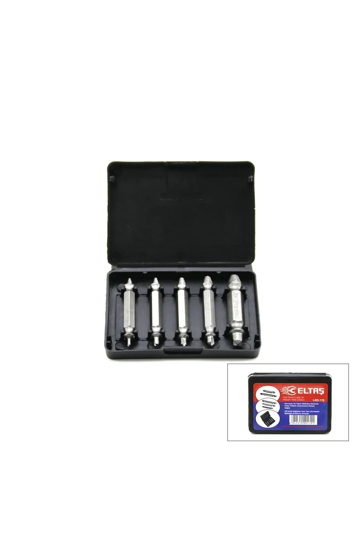 5PCS Klavuz Uç Speed Out Hasarlı Vida Çıkarıcı 5PCS Klavuz Uç Speed Out Hasarlı Vida Çıkarıcı