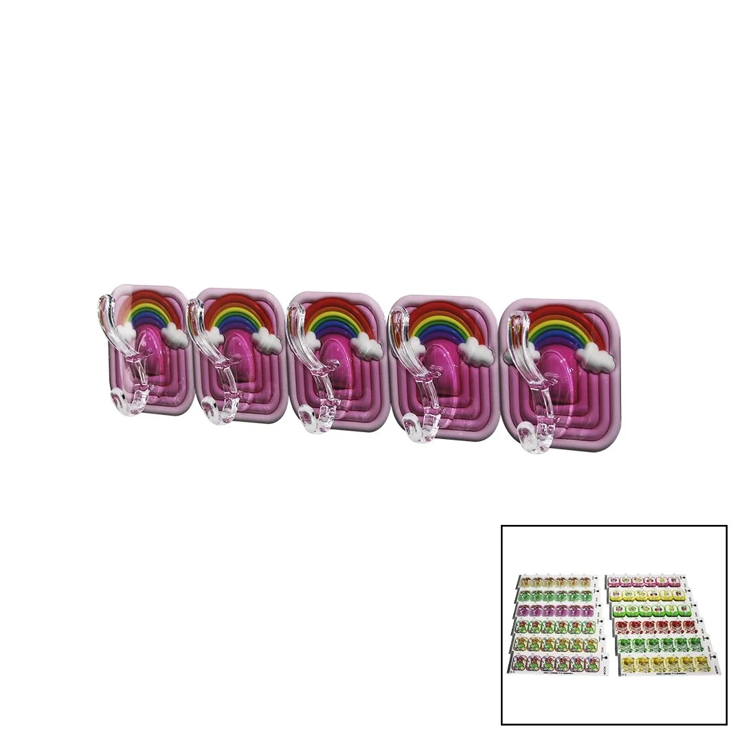 5pcs Tekli - Çoklu Kullanım  Mika Kristal Kollu  Resimli Yapışkanlı  Askı Bx40 Fiyatı, Yorumları ve Özellikleri