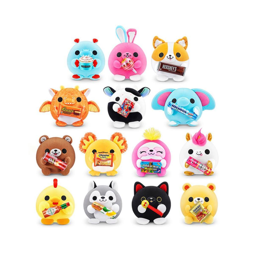 5UA00000 Snackles Aburcubur Surpriz Peluş 12 cm 5UA00000 Snackles Aburcubur Surpriz Peluş 12 cm