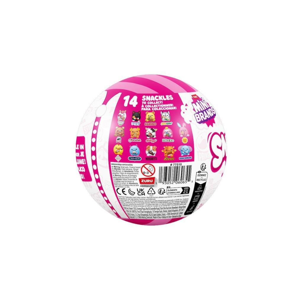 5UA00000 Snackles Aburcubur Surpriz Peluş 12 cm 5UA00000 Snackles Aburcubur Surpriz Peluş 12 cm