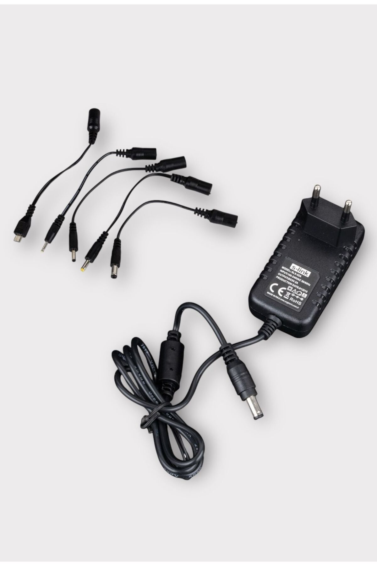 5V 2A Tablet PC Adaptörü Çok Uçlu (52A)