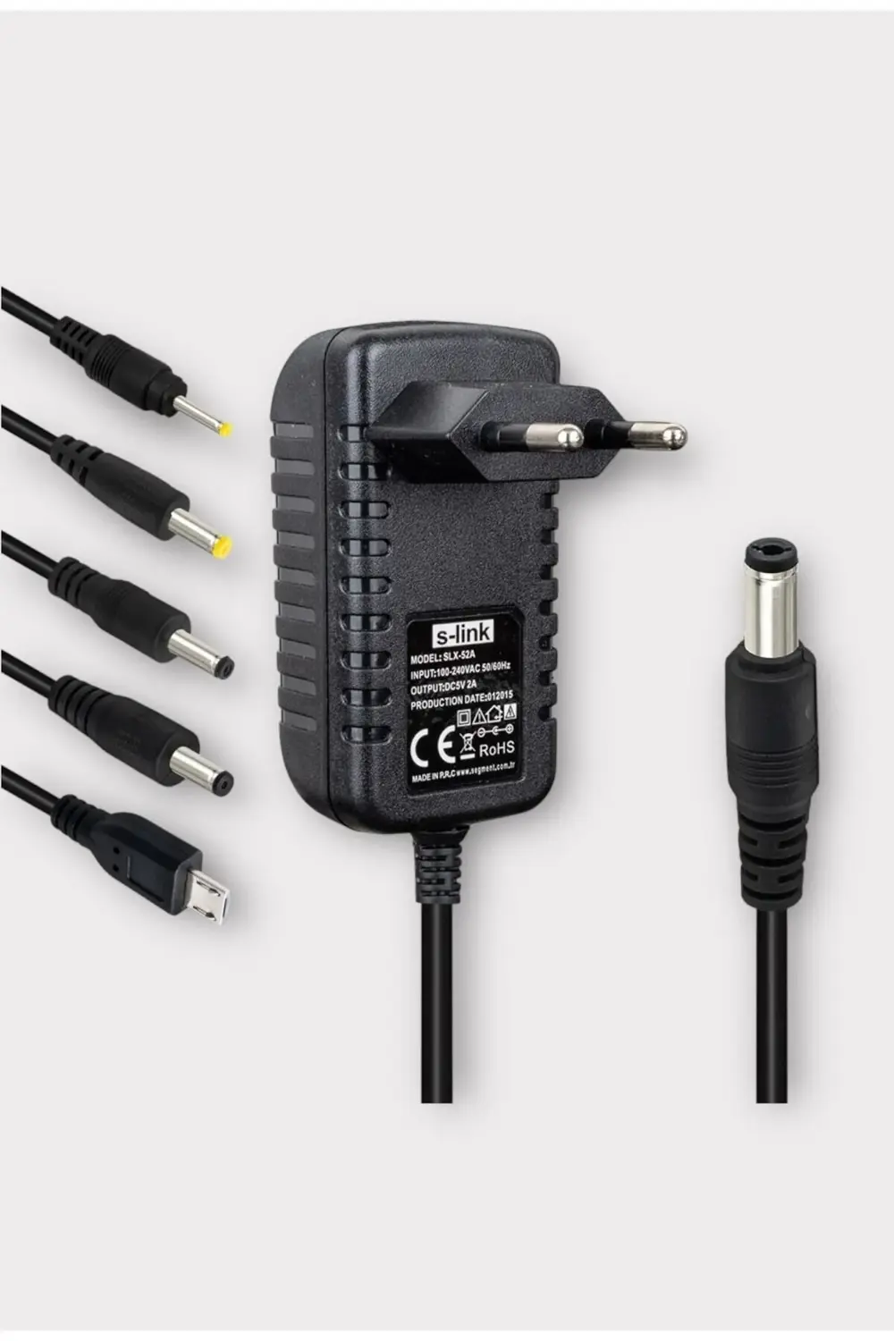 5V 2A Tablet PC Adaptörü Çok Uçlu (52A)