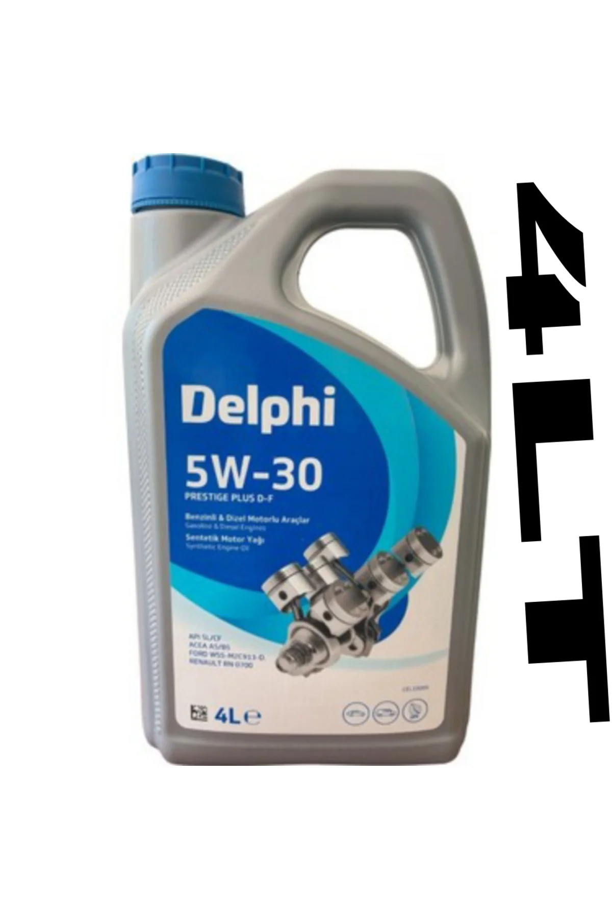 5W-30 DPF 8 LT +FORD TRANSİT COURİER 1.5 TDCİ 2019-2023 BAKIM SETİ
