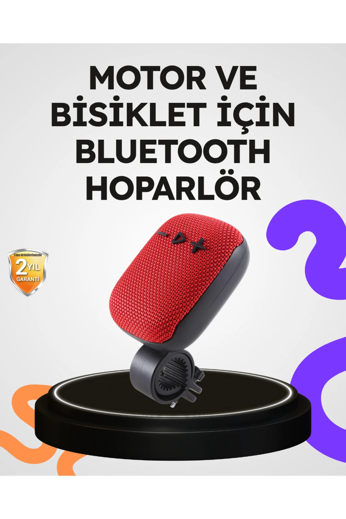 5W Kablosuz Bluetooth Hoparlör Güçlü Bas Ve Fm Radyo