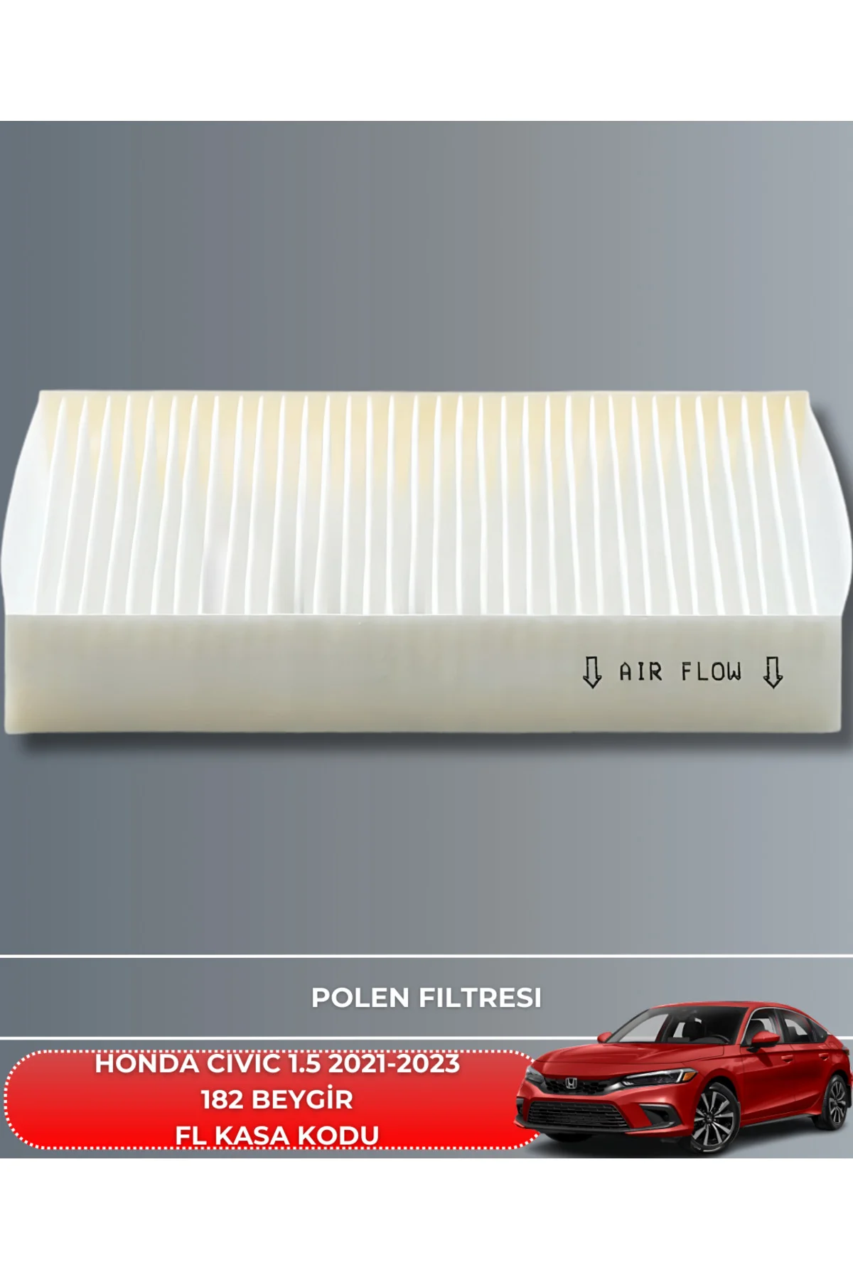 5W30 5LT 2025 ÜRETİM+HONDA CIVIC 1.5 VTEC 2021-2022-2023 182 HAVA