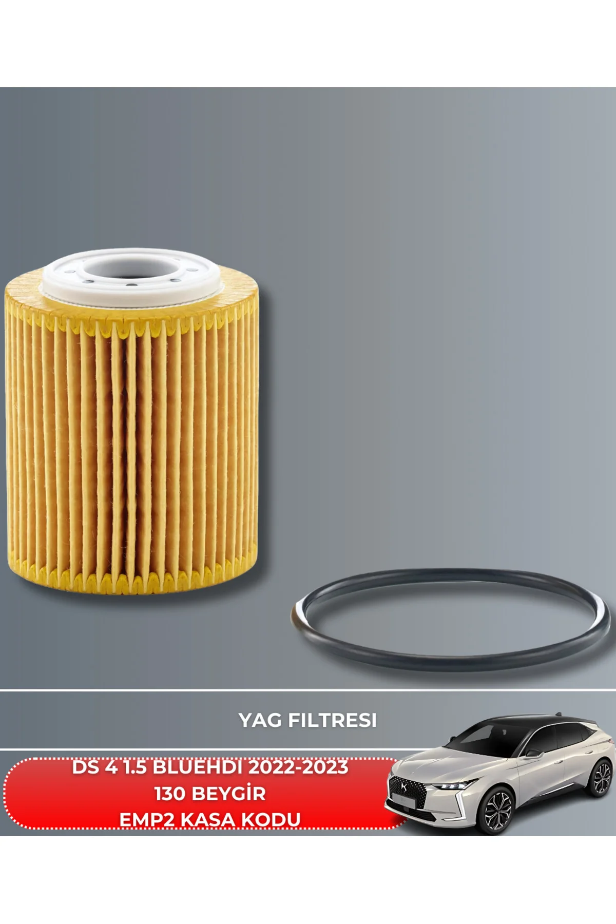 5W30 5LT 2025 ÜRETİM+DS 4 1.5 BLUEHDI 2022-2023 130 BEYGİR HAVA Y