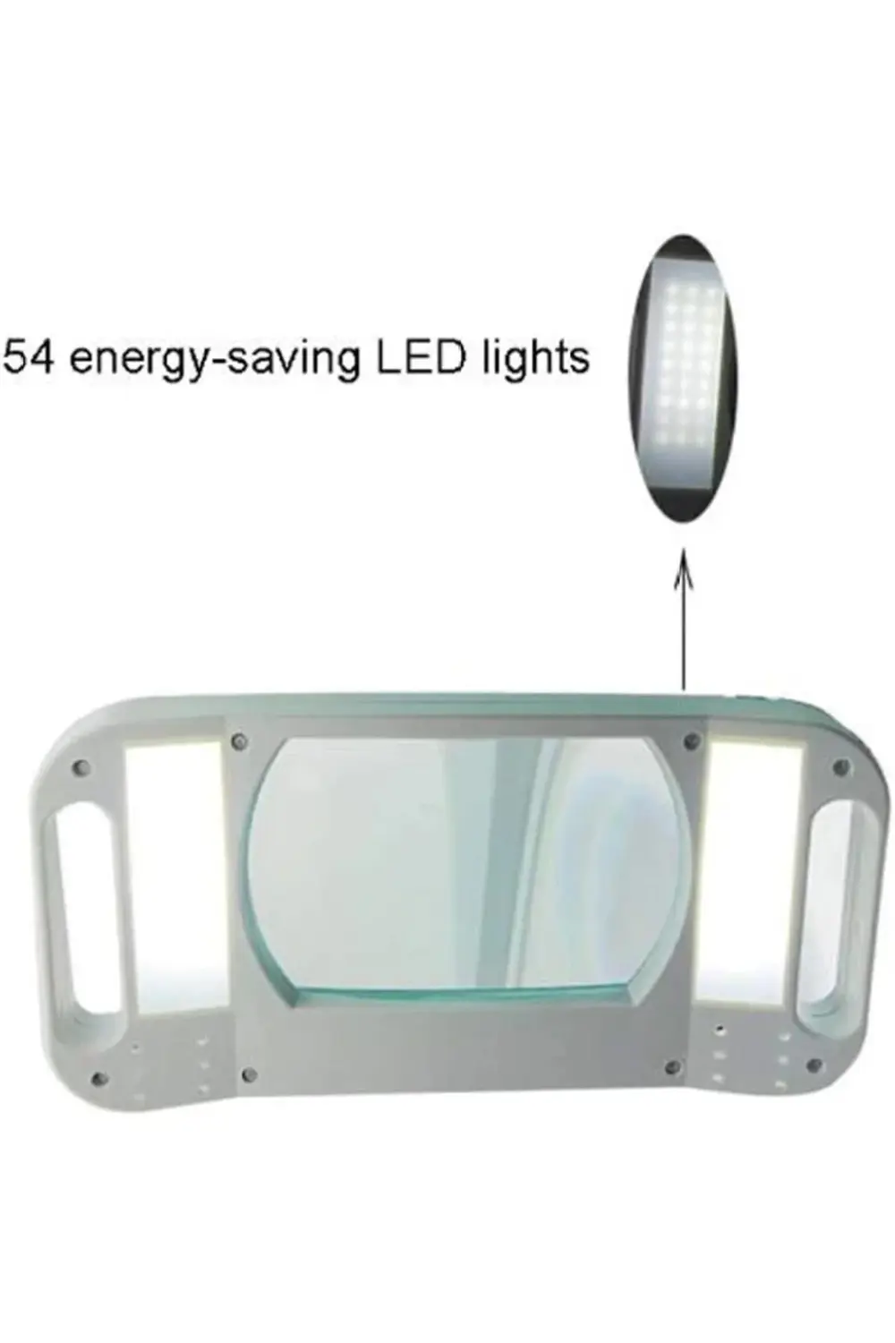 5x 10x Büyüteç Led Işıklı Süper Parlak Enerji Tasarruflu Masa Lam