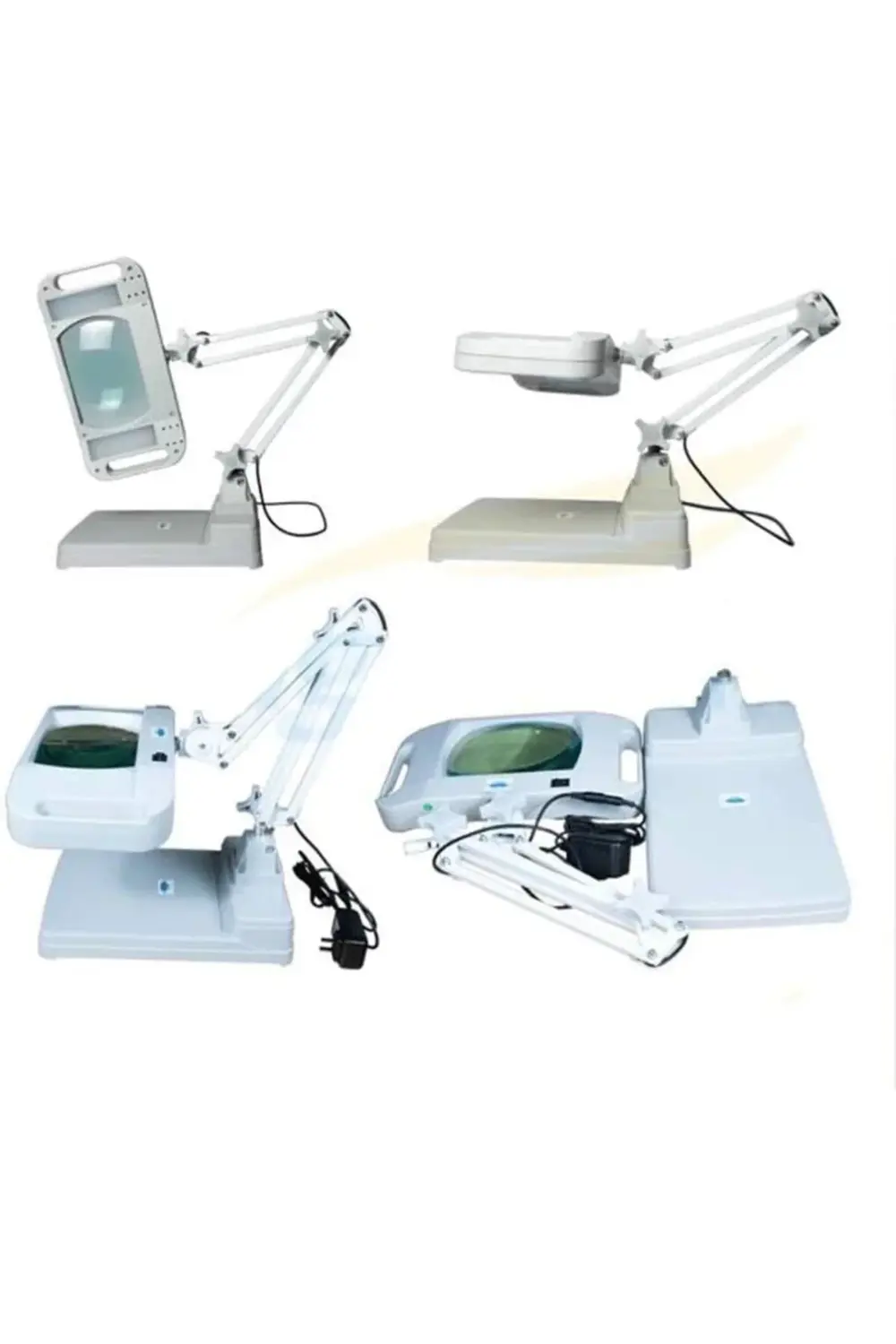 5x 10x Büyüteç Led Işıklı Süper Parlak Enerji Tasarruflu Masa Lam