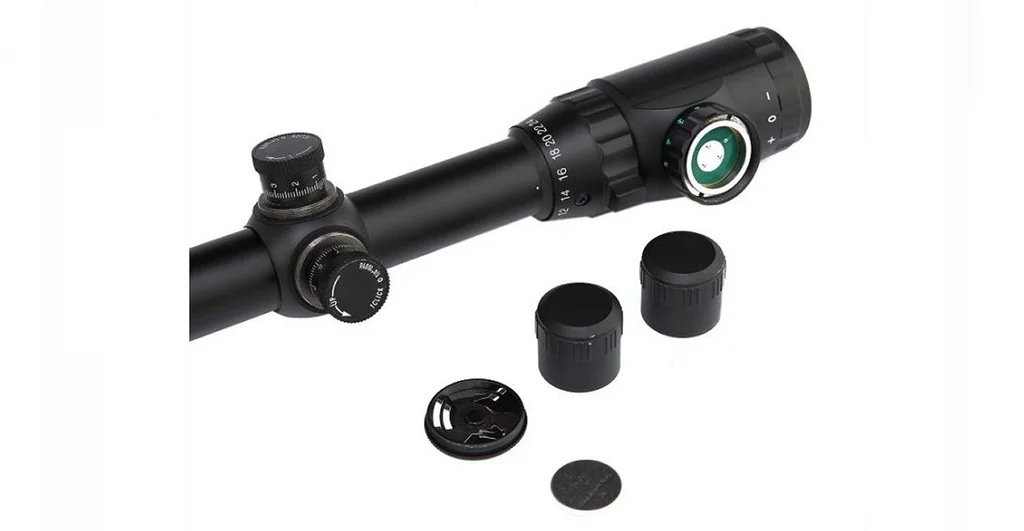 6-24x50 AOE  Dürbünü Çift Işık Kırmızı Yeşil Kaynaklı Zoomlu