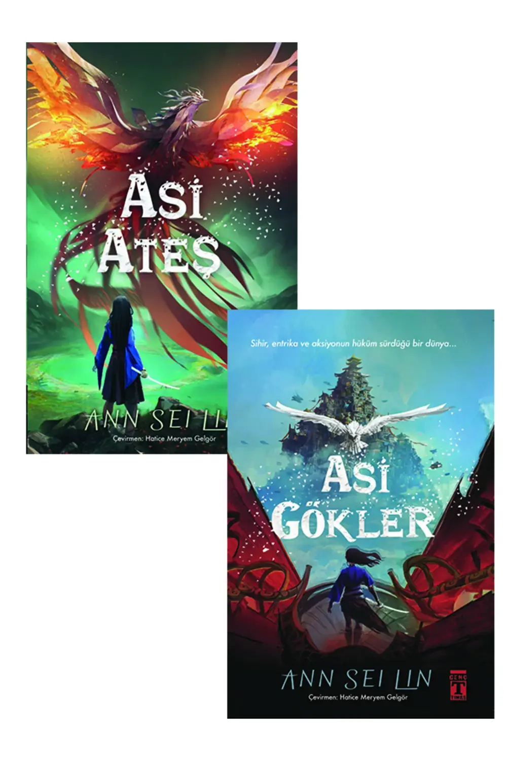 6. 7. 8. Sınıf Okuma Seti 2 Kitap Asi Gökler - Asi Ateş