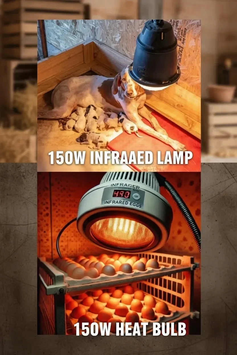 (6 Adet) 150W Kızılötesi Isıtıcılı Hayvan Isıtma ve Kuluçka Lambası (Kırmızı Işık) E27 (Kalın Duy) Fiyatı, Yorumları ve Özellikleri