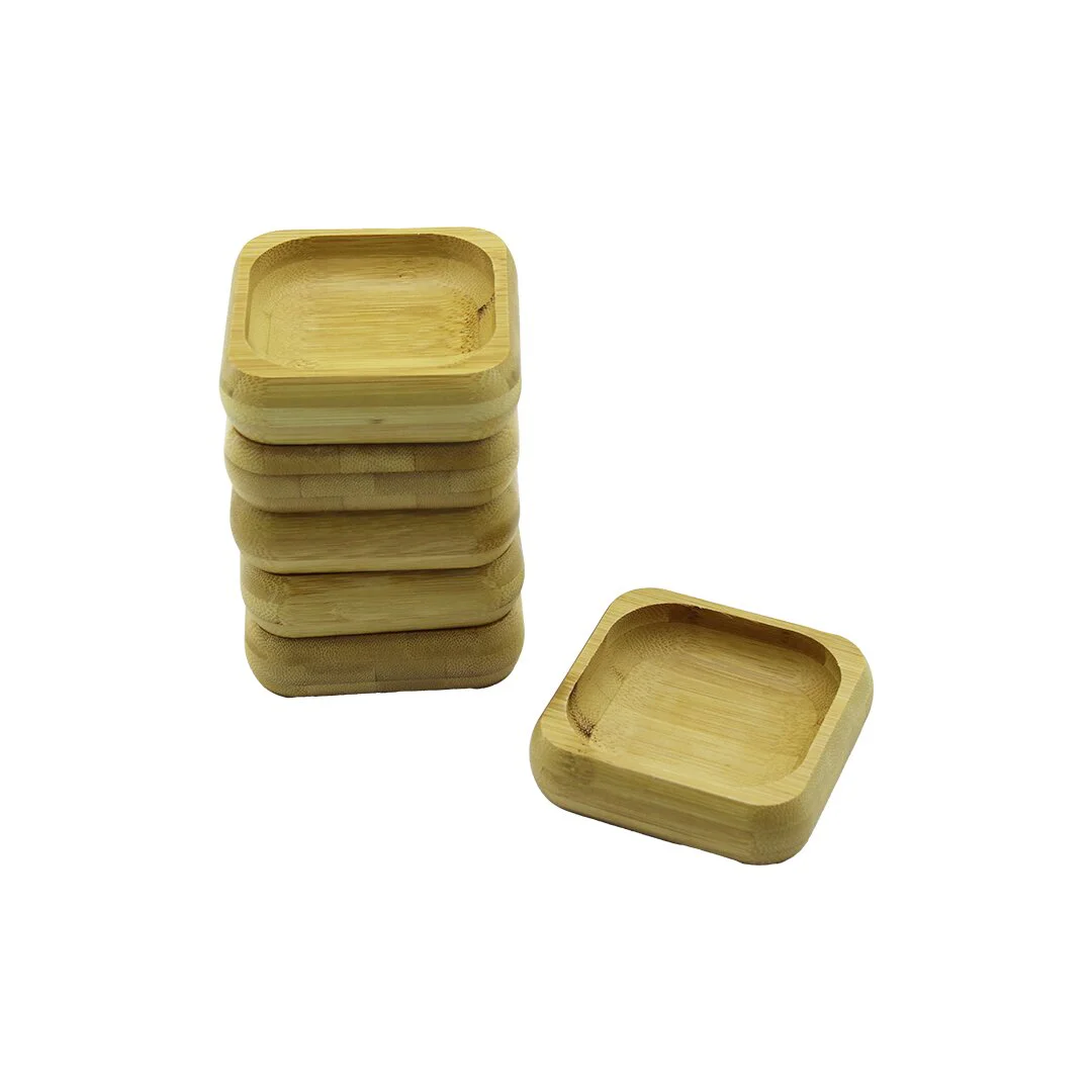 6 Adet 9X9CM Kare Ahşap Bambu Çerezlik - Lokumluk Kase Derinlik: 1.8CM Fiyatı, Yorumları ve Özellikleri