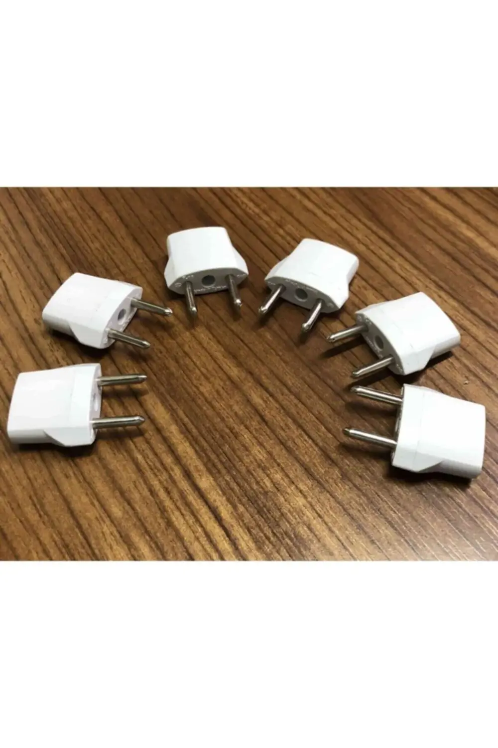 6 Adet Amerikan Uçlu Prizlerini Türk Uçlu Pirize Çevirici Dönüştü