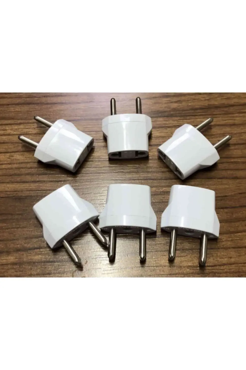 6 Adet Amerikan Uçlu Prizlerini Türk Uçlu Pirize Çevirici Dönüştü