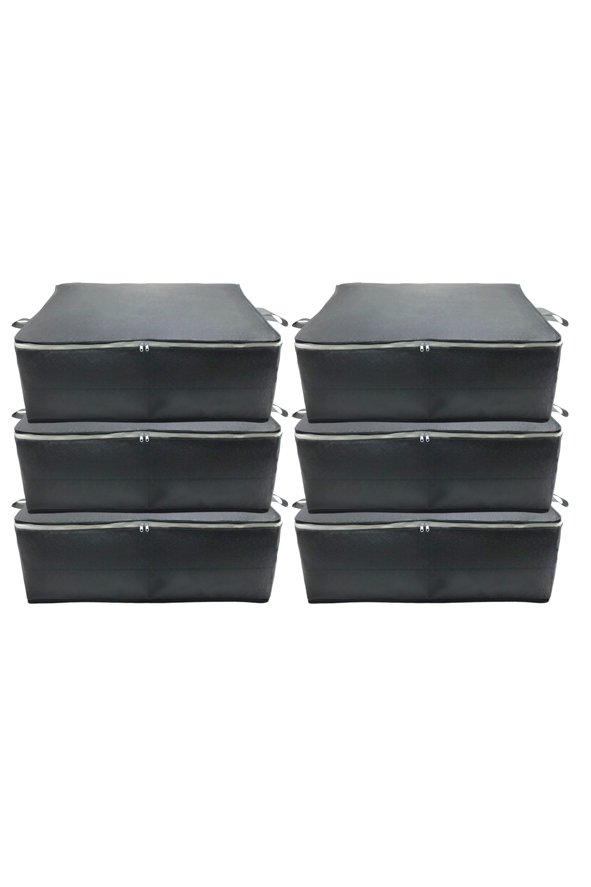 Balkan Room 6 Adet Antrasit Baza Altı Ve Çekyat Tipi Hurç 62 X 44 X 22 Cm Xla