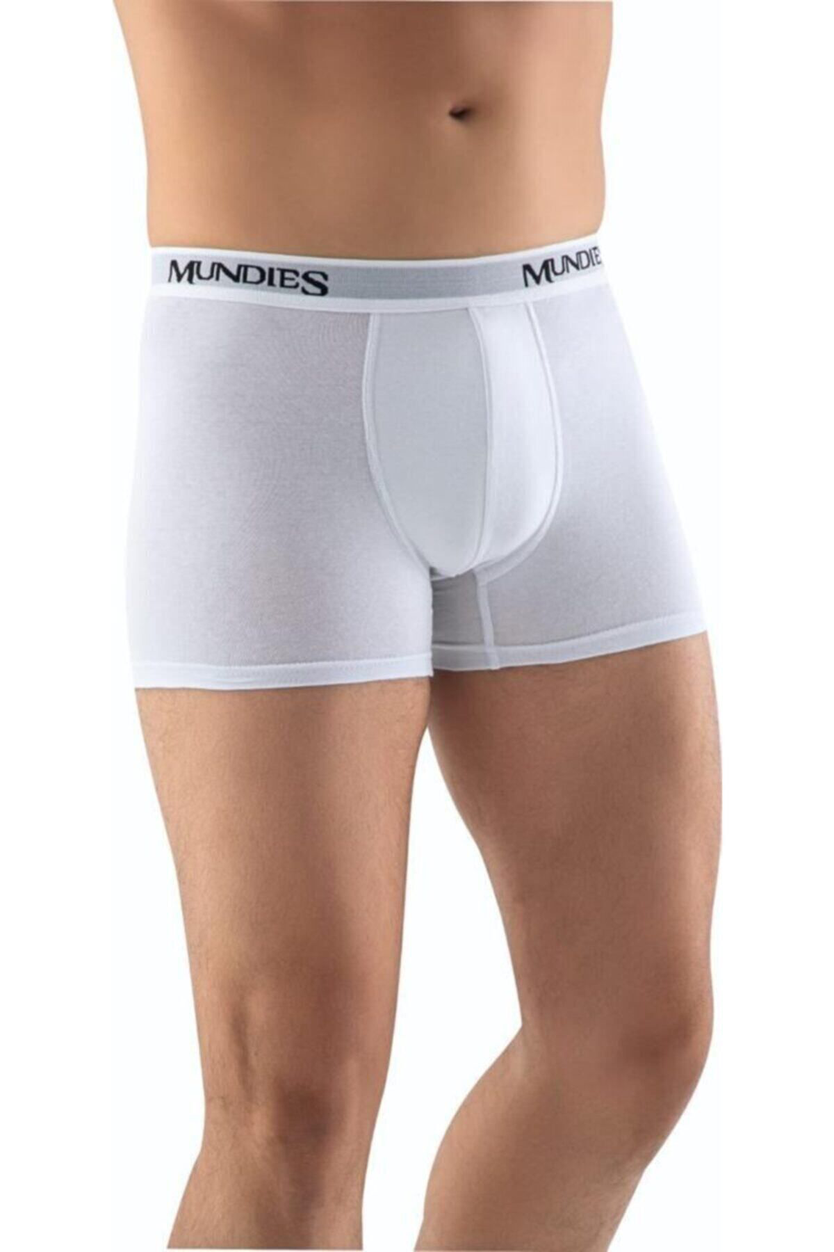 6 Adet Füme Renk Likralı Boxer