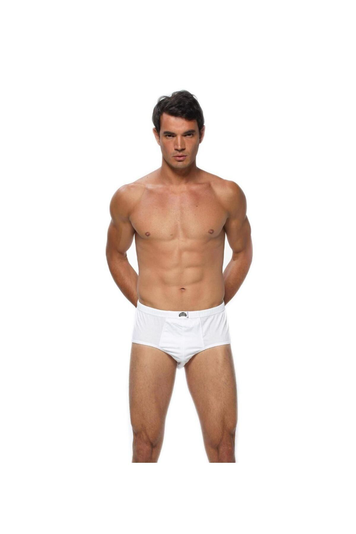 Gümüş 6 Adet Beyaz Renk Slip Külot