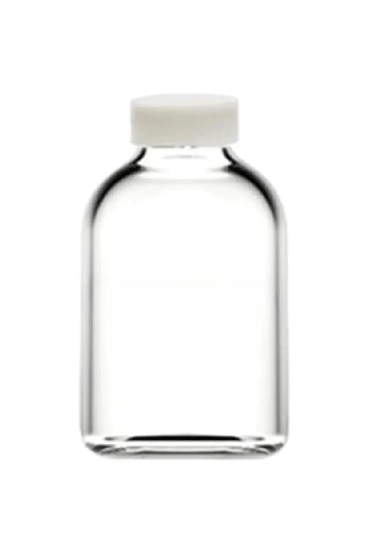 6 Adet Cam 50 ml Mini Shot Ginger Detox Şişe Plastik Sızdırmaz Ka