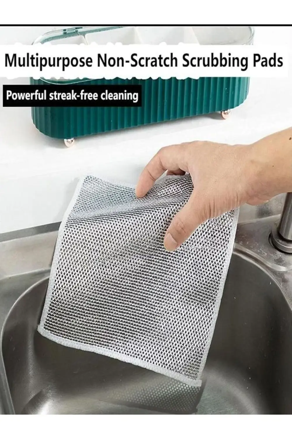 6 Adet Çok Amaçlı Tel Bulaşık Yıkama Bezi Yeni Çok Fonksiyonlu Çi