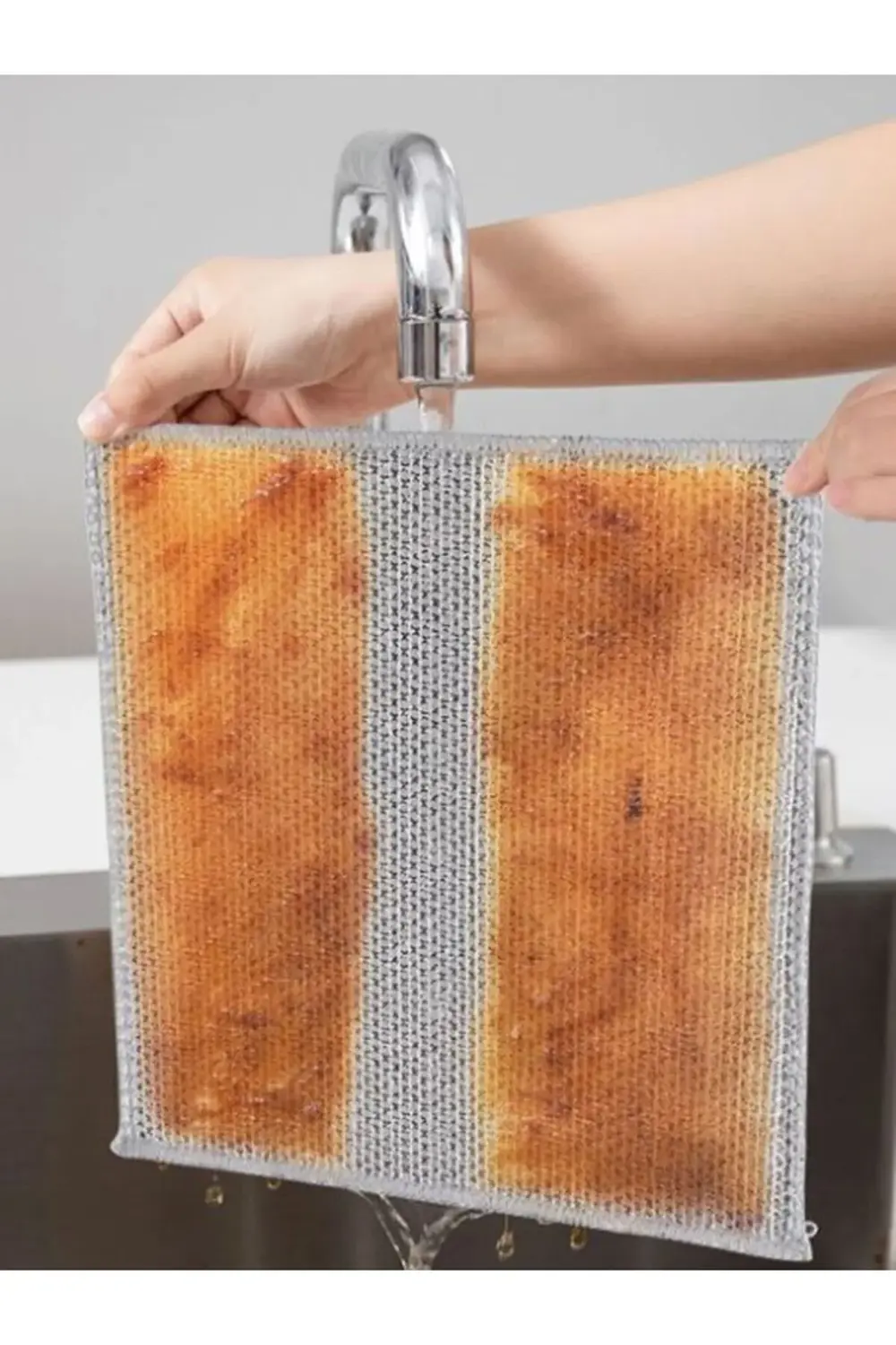 6 Adet Çok Amaçlı Tel Bulaşık Yıkama Bezi Yeni Çok Fonksiyonlu Çi