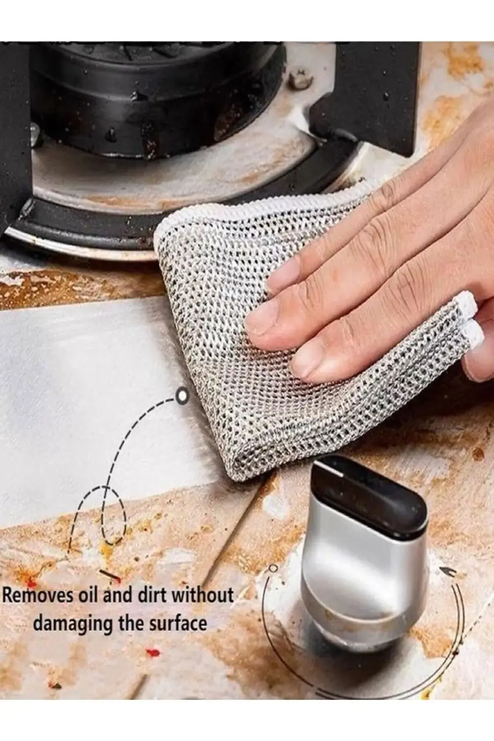 6 Adet Çok Amaçlı Tel Bulaşık Yıkama Bezi Yeni Çok Fonksiyonlu Çi