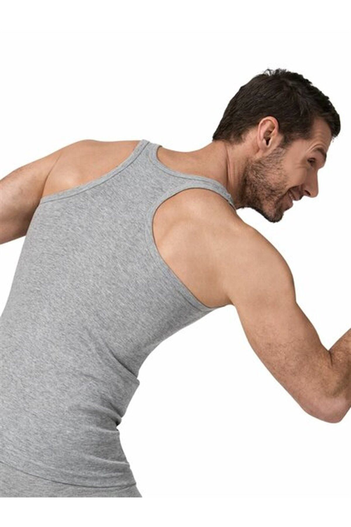 6 Adet Gri Renk Ribana Sporcu Atlet