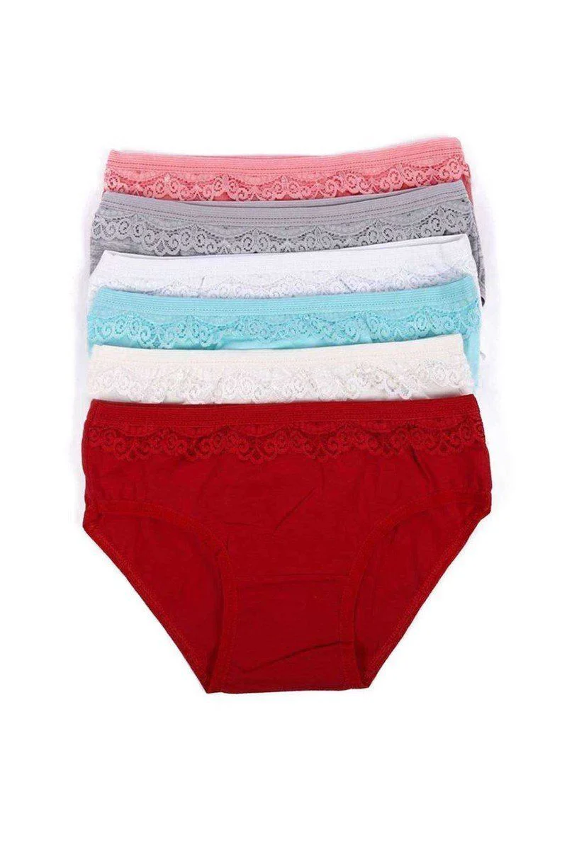 6 Adet Kız Çocuk Dantelli Bikini Seti - %90 Pamuklu Rahat ve Şık Mayo Fiyatı, Yorumları ve Özellikleri