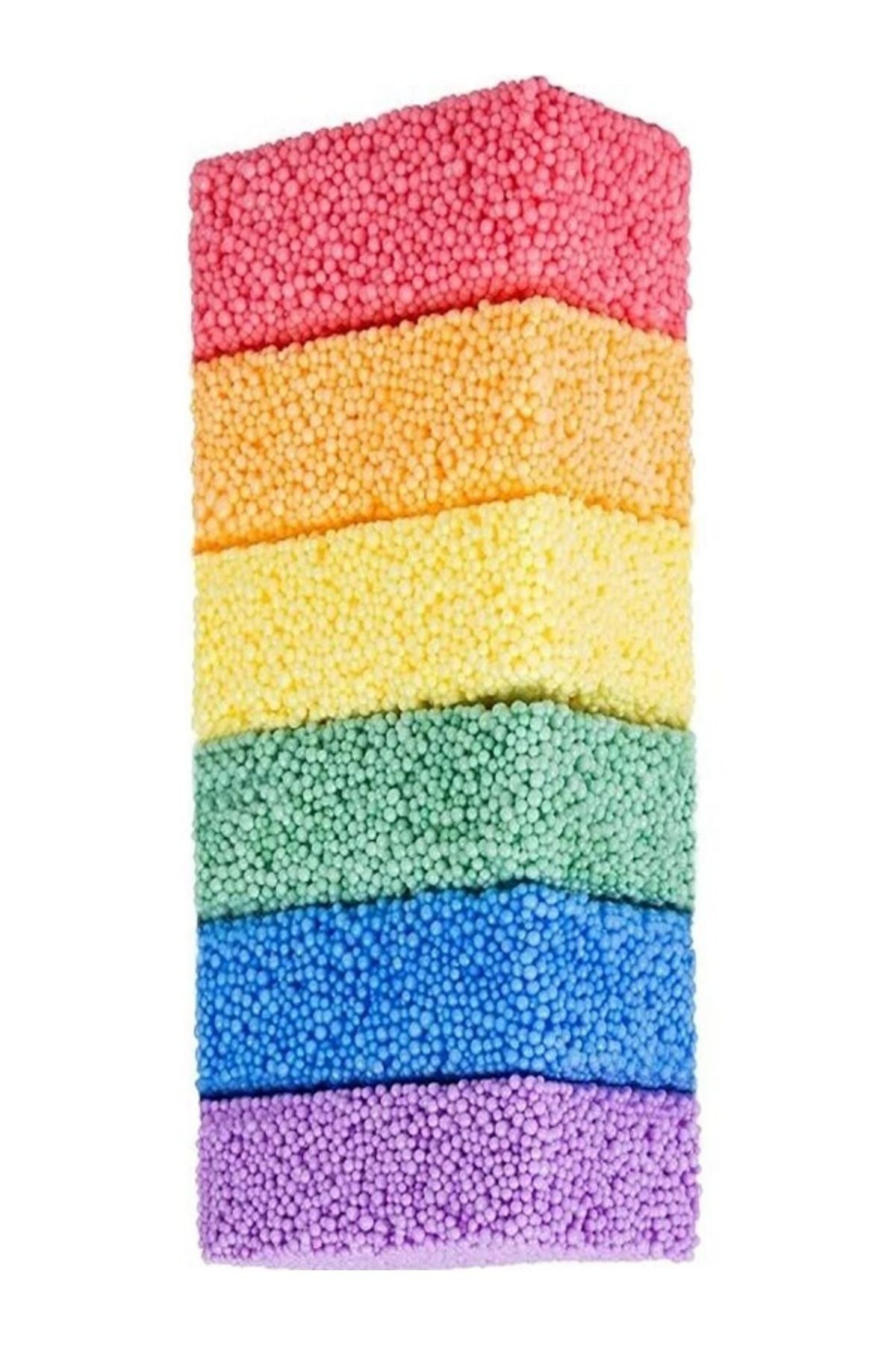 Oyuncak Store 6 Adet Köpük Hamur 6X10gr Sticky Nano